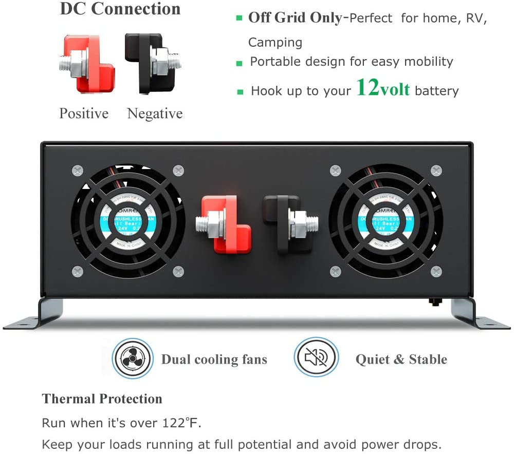 Off Grid Pure Sine Wave Solar  - Pure Sine Wave Inverter 5000W 48V 220V ulasan dan harga