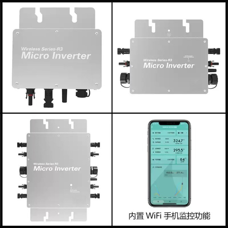 Grid-Tie Solar Micro Inverter  - Micro Inverter 1400W Solar Grid Tie ulasan dan harga