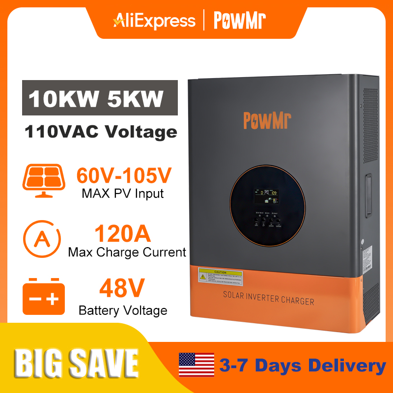PowMr 10KW 5KW Split Phase Inv - Split Phase Inverter 10Kw 110V 220V ulasan dan harga