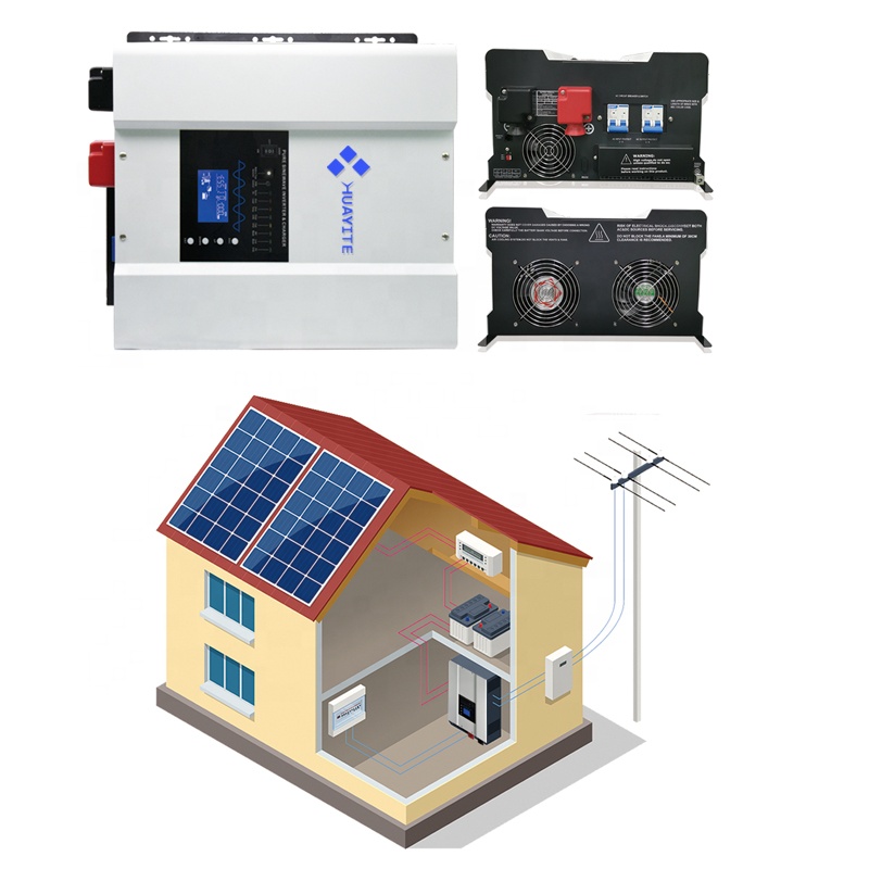 2KW DC24V 48V Off Grid Hybrid  - Off Grid Solar Inverter 48V 6000W ulasan dan harga
